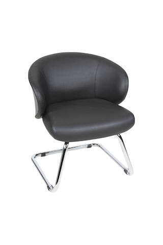 Casella Rondo Misafir Koltuğu Ofi S Koltuğu Ergonomik Ve Şık Tasarım Rondo 04 Siyah - Suni Deri Casella Rondo Misafir Koltuğu Ofi S Koltuğu Ergonomik Ve Şık Tasarım Rondo 04 Siyah - Suni Deri