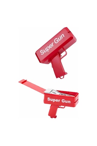 Para Dolar Atma Makinası Super Money Gun Para Saçma Fırlatma Tabancası Diğer