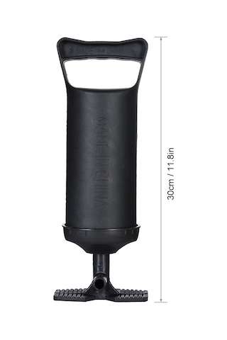 Mufunye İki Yönlü El Pompa, 3 Farklı Uçlu, Hızlı Hava Doldurma, Dayanıklı Plastik, Renkli Kutu, Havlu Yataklar-oyunlar İçin