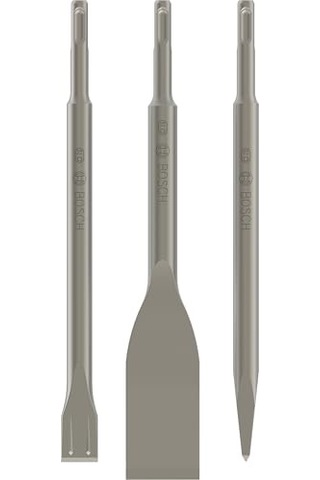 Professional 3 Parçalı Keski Seti Long Life Sds-plus Beton, Darbeli Matkap Aksesuarı
