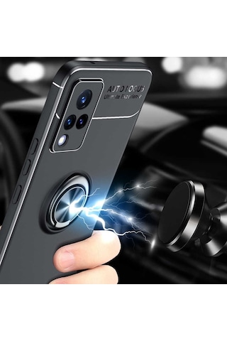 Vivo V21 Yüzüklü Manyetik Ravel Kilif 512952512