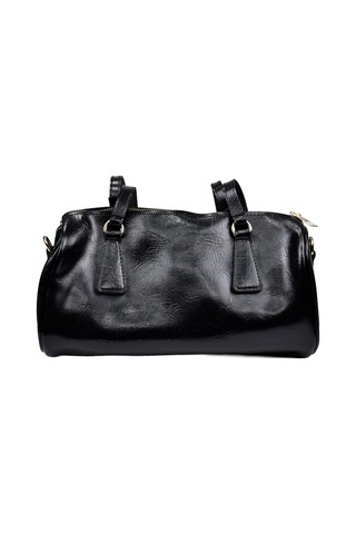 Kadın Silindir Baget El Ve Omuz Çantası Siyah Siyah