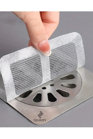 1 Adet, Kullanat 9x9cm Banyo Duş Gider Süzgeci, Saç Toplayıcı, Tüy Toplayıcı, Gider Kapağı