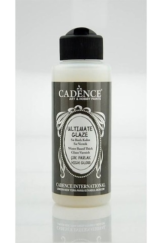 Cadence Ultimate Glaze Kalın Sır Vernik Parlak 120Ml Cadence Ultimate Glaze Kalın Sır Vernik Parlak 120Ml