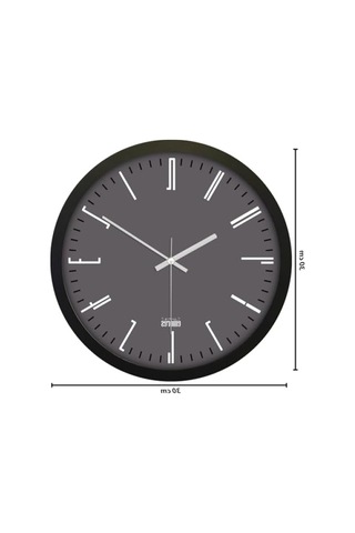 30 Cm Sessiz Mekanizma İle Şık Duvar Saati 0240-keçe-şekilli-48cm