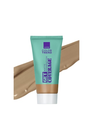 Avon Color Trend Mat Fondöten 42g Caramel