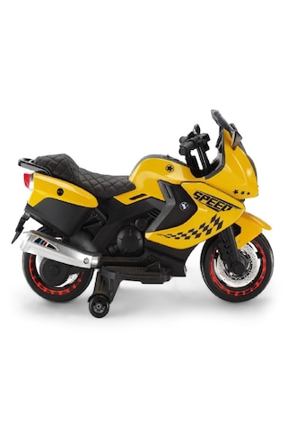 Baby2go 2293 Speed Akülü Motorsiklet Sarı Sarı