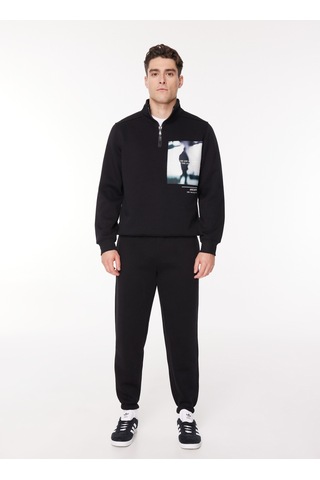 Ko Samui Loose Fit Siyah Erkek Eşofman Altı Pxw G568 Hem.ıng Archıve Loose Fıt