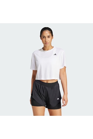 Whıte Adidas Kadın Günlük T-shirt We Min Tee Jc9556 Beyaz