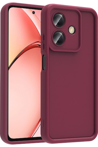 A3 Uyumlu Kılıf Kamera Korumalı App Ananas Kapak - Pembe Pembe