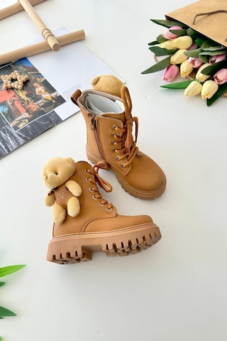 Kız Çocuk Postal Bot - Taba Taba