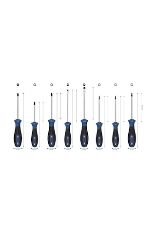 Bosch Pro Ph/pz/sl/tx 8'li Tornavida Seti 1600a039pf