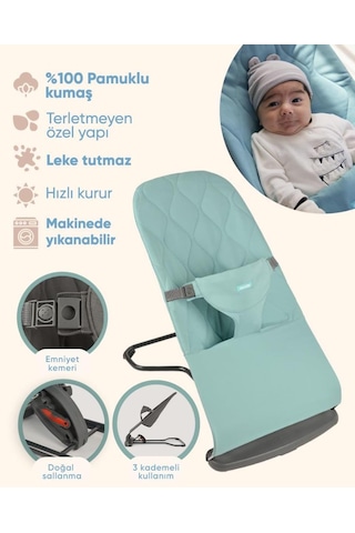 Enfal Oyuncak Let's Be Child Ana Kucağı Vintage Green Su Yeşili Lc-36098