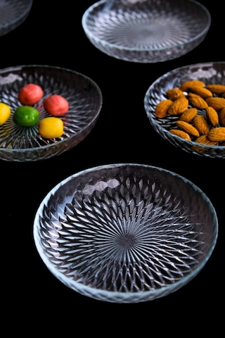 Tabak Evi Aden Kahvaltılık Eğimli Cam Kase 12cm 6 Lı 2493 Diğer