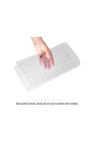 Aubyhe E004 Model 30.8x30.8cm Pp Malzeme Kesim Matı - Elektronik Kesici Araçlar İçin, Yüksek Doğruluk, Taşınabilir Yapı, 1 Adet