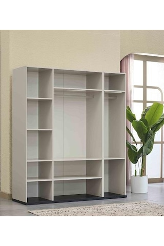 Dolap Urlu Roma 90434 Model Gardrop 4 Cam Kapılı Kalite Malzeme El Yapım