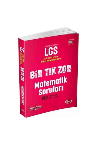 Data 8.Sınıf LGS Bir Tık Zor Matematik Soruları- Data Yayınları Data 8.Sınıf LGS Bir Tık Zor Matematik Soruları- Data Yayınları