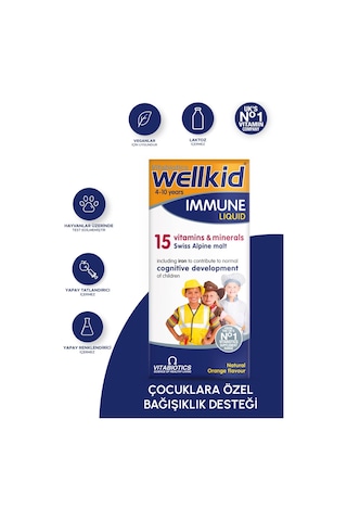 Vitabiotics Wellkid Immune Liquid 150 ML