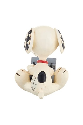 Jim Shore Peanuts Snoopy Yazma Minyatür Heykelcik, 7,5 Cm, Çok Renkli Diğer