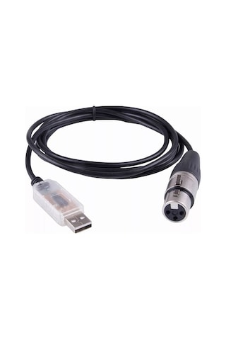 Didadodo Usb Dmx512 Kontrol Arayüzü - Profesyonel Sahne Aydınlatma Dönüştürücü 6ft, Çoklu Sistem Desteği İle