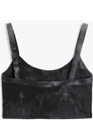 Koton Sporcu Yarım Atlet Batik Desenli İnce Askılı Slim Fit Gri Desenli 4sak30085nk 4SAK30085NK0D2 Gri