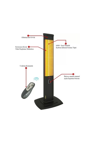MirKraft Energy 2500 W Infrared Isıtıcı