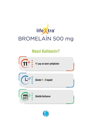 Lifextra Bromelain Complex 30 Kapsül