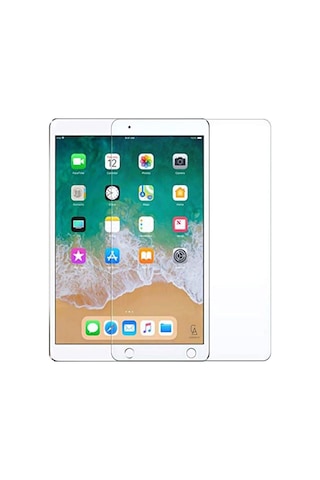 Apple Uyumlu iPad 5.nesil 9.7 İnç 2017 A1822-a1823 İle Temperli Kırılmaz Cam Ekran Koruyucu 5 Adet