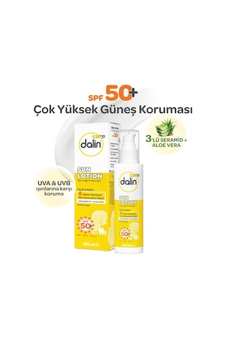 Dalin Care Güneş Losyonu Spf50+ 150 Ml 3 Adet