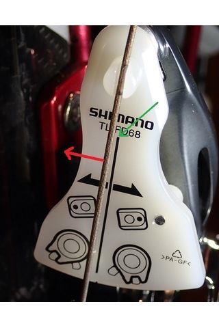 Shimano Tl-fd68 Kablo Sabitleme Noktası  Aleti Siyah