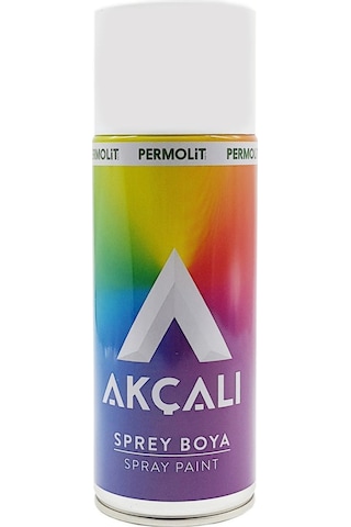 Akçalı Sprey Boya 301 Parlak Beyaz 400 ML