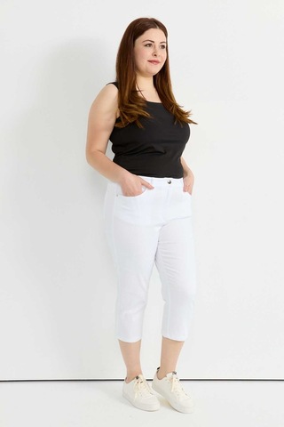Selen Normal Bel Normal Ekru Kadın Pantolon 25ysl5381-bb Ekru