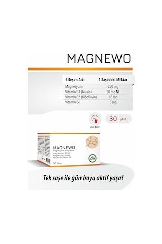 Magnewo Efervesan Magnezyum Sitrat Malat Glisinat