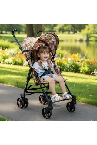 Maxi Taxi Cosmos Baston Bebek Arabası -pembe MAXITAXI.087