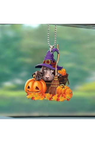 Trendooze Homyl Cadılar Bayramı Balkabağı Kolye Ev Dekor Aksesuar Stil-a