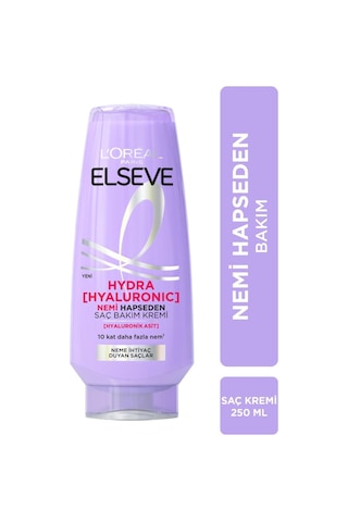 L'oreal Paris Elseve Hydra Hyaluronic Nemi Hapseden Saç Bakım Kremi 250ml