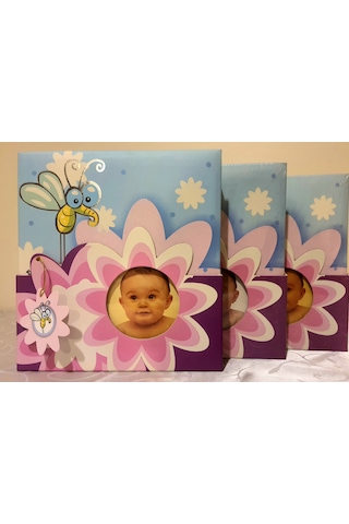 Cmf Fotoğraf Çerçevesi 20 Adet 15x21 Cm + 60 Adet 10x15 Cm Mavi - Sarı