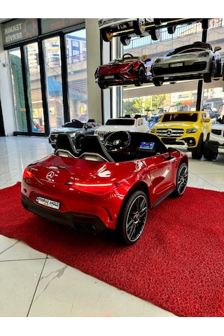 Oyuncak Sepetim Orijinal Mercedes Sl63 24 Volt Akülü Araba Tabletli Siyah