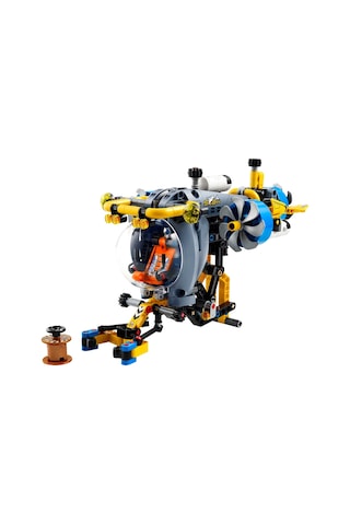 LEGO® Technic Derin Deniz Araştırma Denizaltısı 42201 - 9 Yaş ve Üzeri Mühendislik ve Bilimi Seven Çocuklar için Oyuncak Yapım Seti (413P)