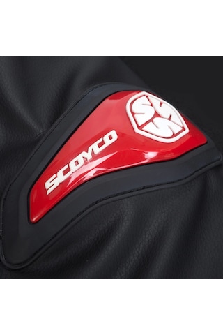 Scoyco Jk153 4 Mevsim Motosiklet Montu Kırmızı Siyah