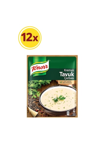 Knorr Kremalı Tavuk Çorbası 12 x 69 G