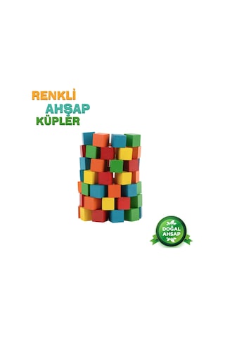 Renkli Ahşap Küpler