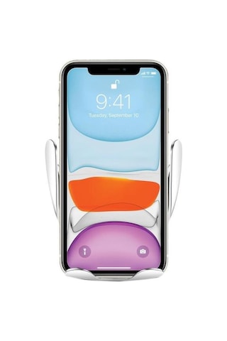 Linksmart Lsm01 Wireless Sensörlü Araç Şarjı + Telefon Tutucu