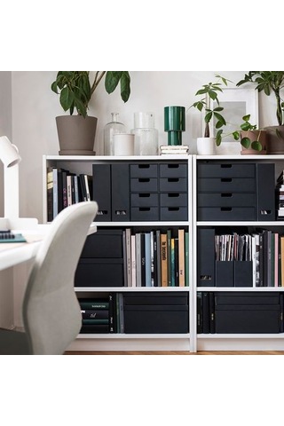 Ikea Fjäderharv Dosyalık, Antrasit, 2 Adet