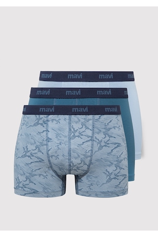 Mavi - 3lü Mavi Boxer 0910615-83077 Mavi