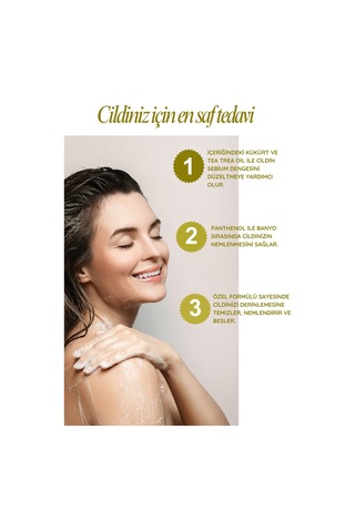 Natexia Kükürt Ve Tto İçeren Scaderm Sülfür&tto Yıkama Jeli 400 Ml