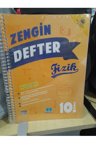 Sözünözü 10.sınıf Fizik Zengin Defter Yaprak Test Hediye