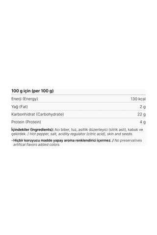 Nima Gurme Acı Biber Salçası 700 G