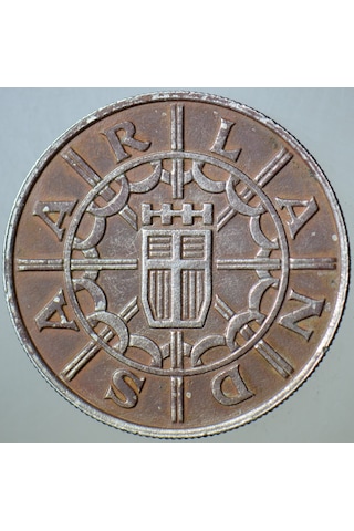 Saarland 100 Franken 1955.