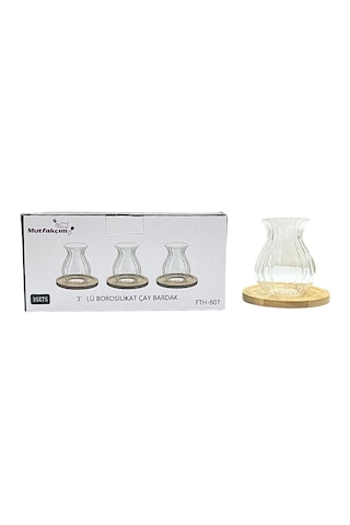 Bambu Tabaklı Çay Bardağı Diğer